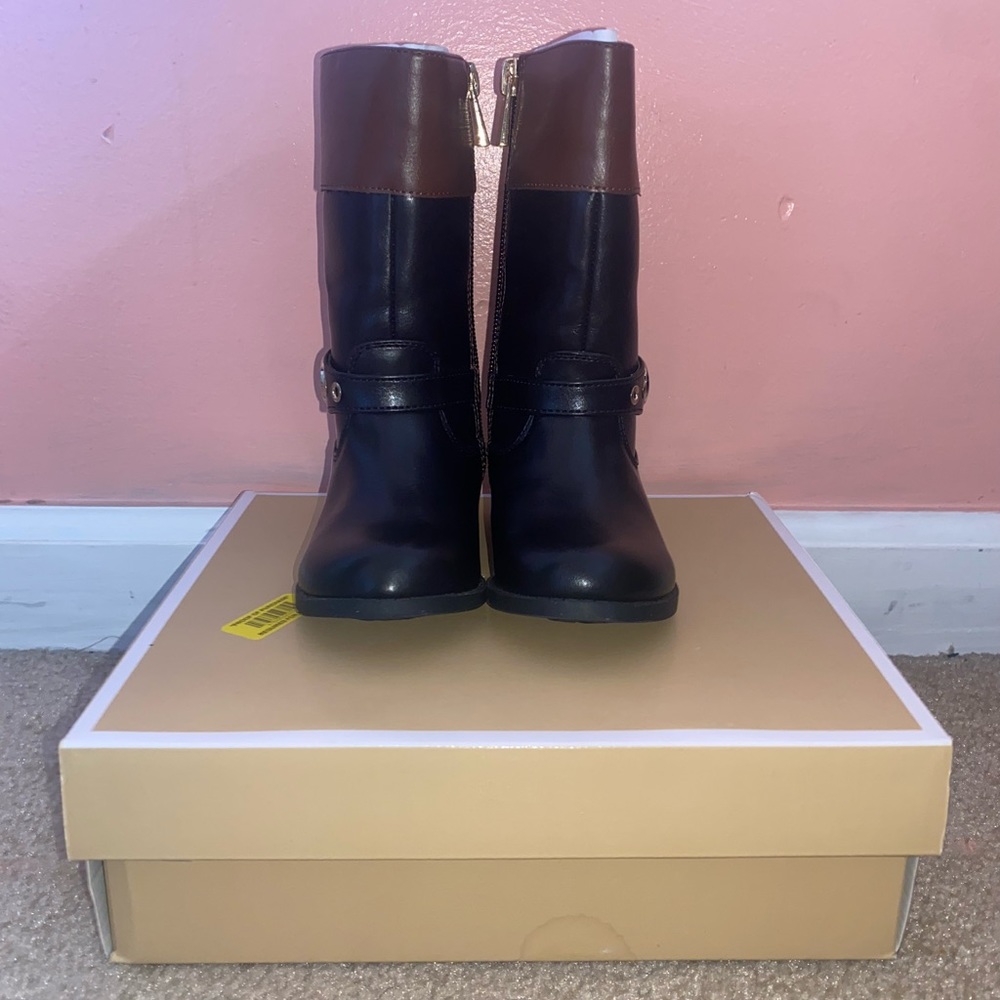 Michael Kors Emma Derby Half Calve riding boot